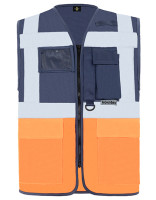 Navy, Orange