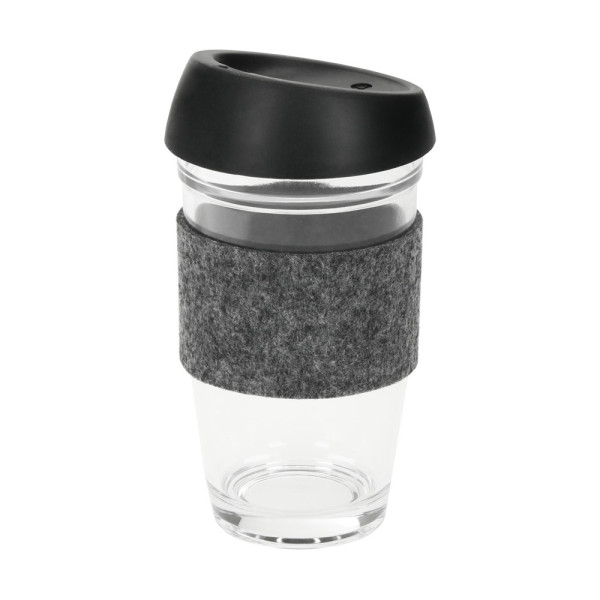 Glaskaffeebecher