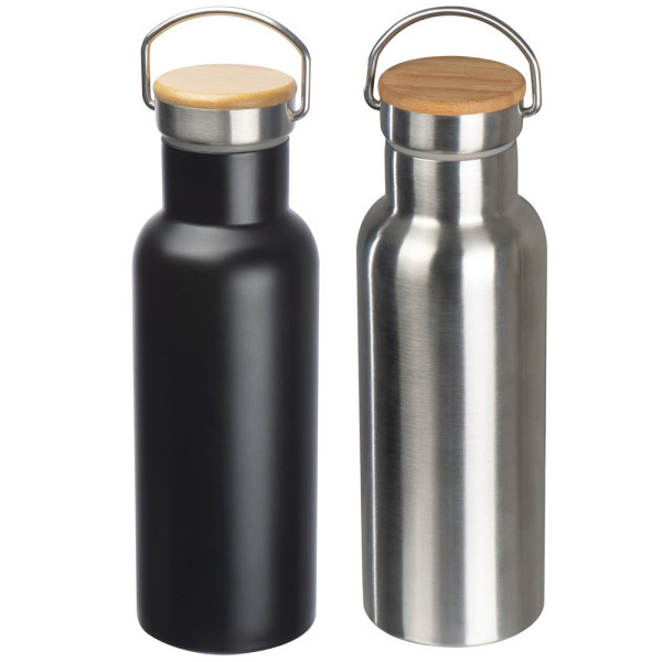 Vakuum Isolierflasche aus Edelstahl, 500 ml EDOARDO