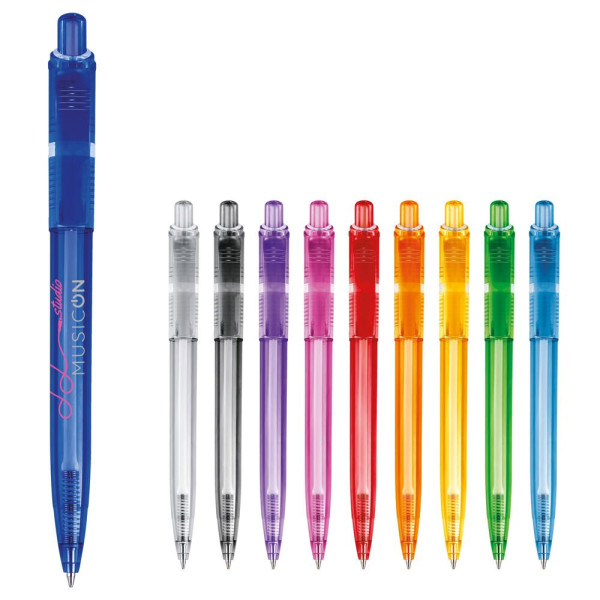 Kugelschreiber Ducal Clear Transparent