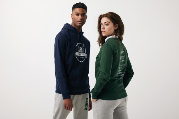 IQONIQ Zion Rundhals-Sweater aus recycelter Baumwolle